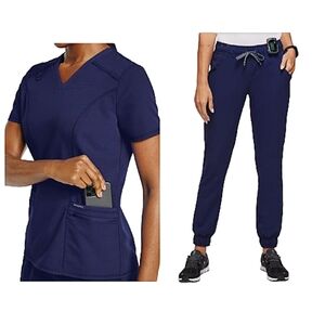 JAANUU Jogger Scrub Set